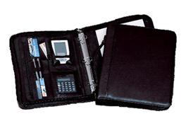 Drop Handles Leather Binders