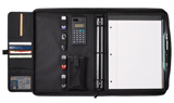 Zippered Binder Padfolio Open View
